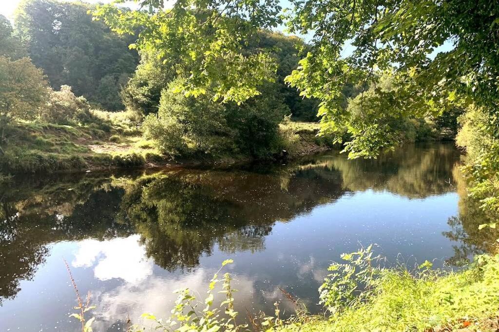 Georgian Villa In Richmond On The River Swale Bagian luar foto