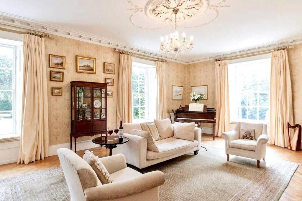 Georgian Villa In Richmond On The River Swale Bagian luar foto