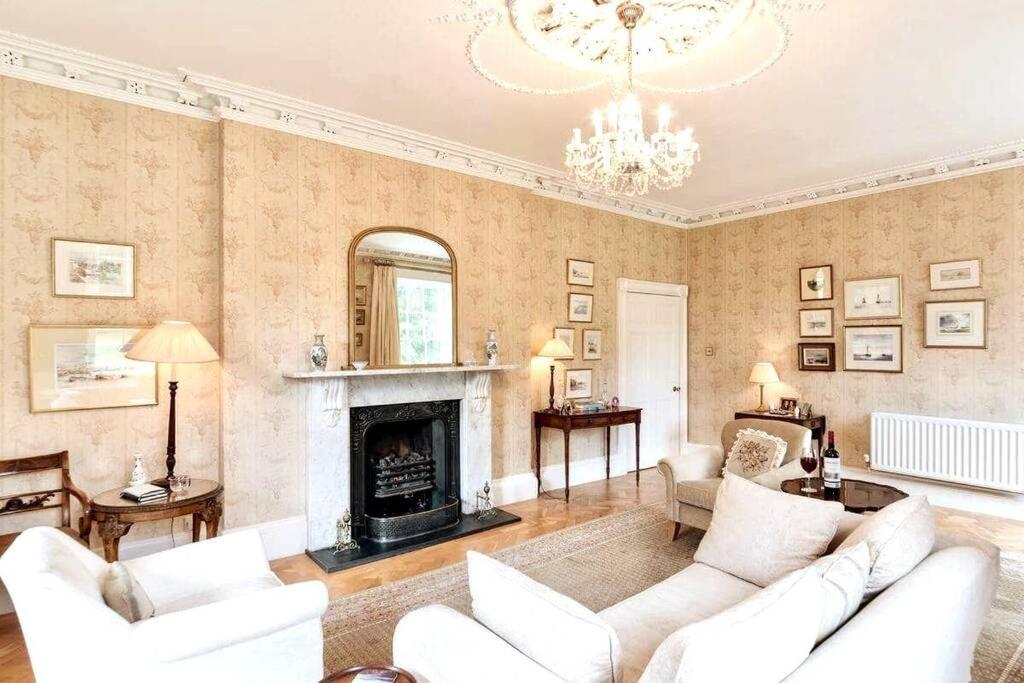 Georgian Villa In Richmond On The River Swale Bagian luar foto